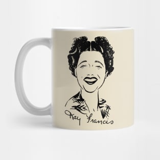 Kay Francis Caricature with signature from 1939 Mug